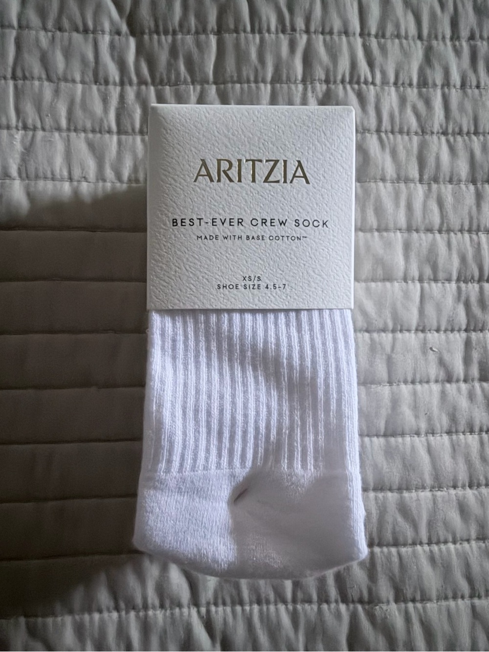 Aritzia Best-Ever Crew Sock 3-Pack